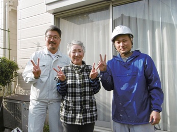 日野市大坂上で外壁塗装・屋根塗装をリピートでご依頼いただきました 瀧澤様の声