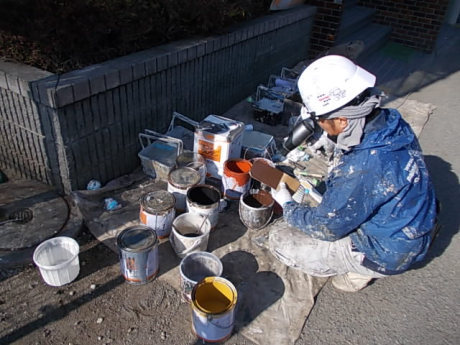 相模原市中央区上溝　番田駅前マンション⑳＋６ | 塗装の話