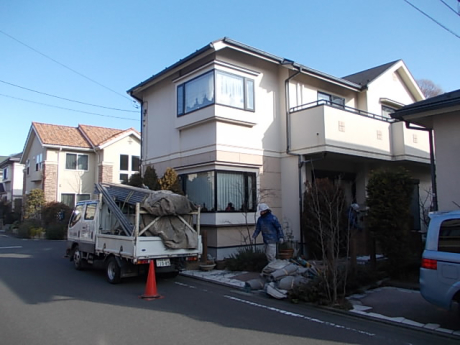 町田市能ヶ谷Ｂ様邸① | 塗装の話