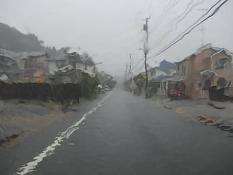 大雨 | 塗装の話