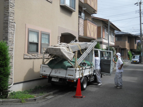 相模原市南区古淵K様邸　着工 | 塗装の話