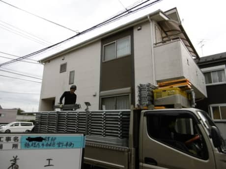 相模原市中央区宮下本町O様邸　着工 | 塗装の話