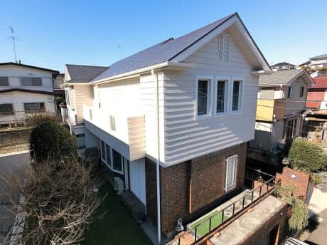 町田市つくし野 K様邸 外壁・屋根塗装工事　事例