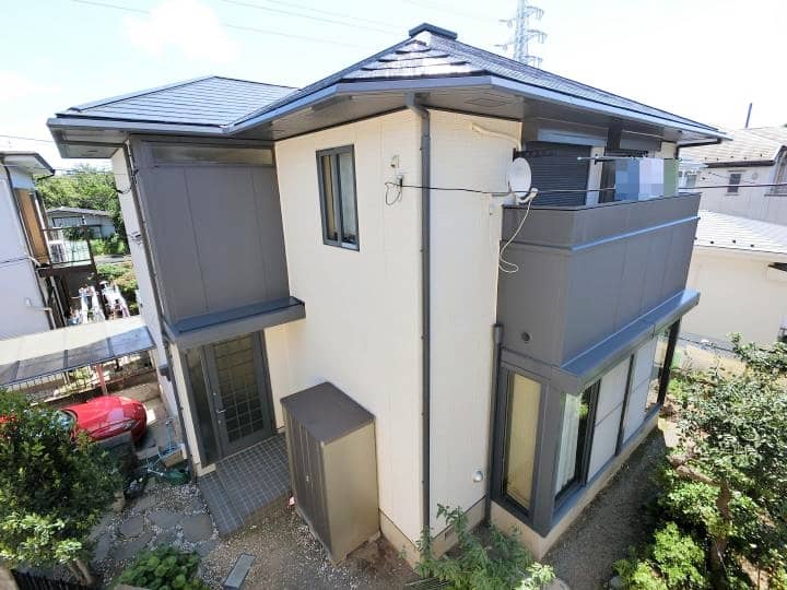 町田市森野 大田様邸 リピート外壁屋根塗装工事　事例