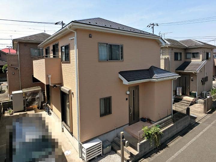 町田市山崎 Ｓ様邸 外壁・屋根塗装工事　事例