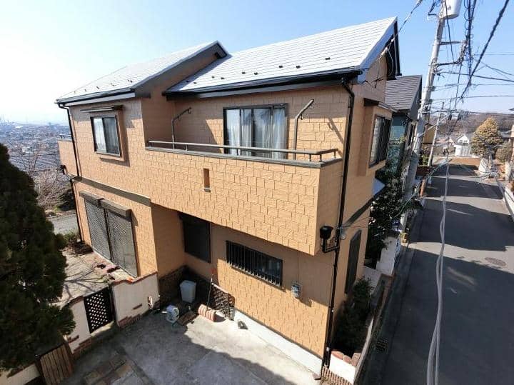 町田市小山町 Ｔ様邸 外壁塗装・屋根葺き替え工事　事例