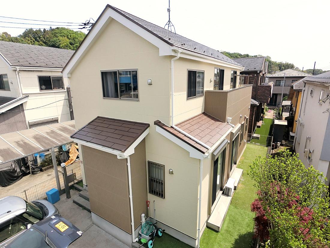 町田市上小山田町 T様邸 外壁・屋根塗装工事　事例